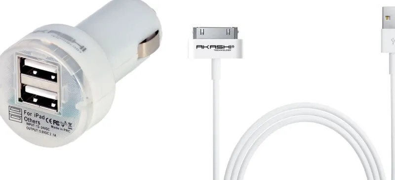 c/al/cigares 1 usb 1a blanc ip3/4 30br<AKASHI Hot