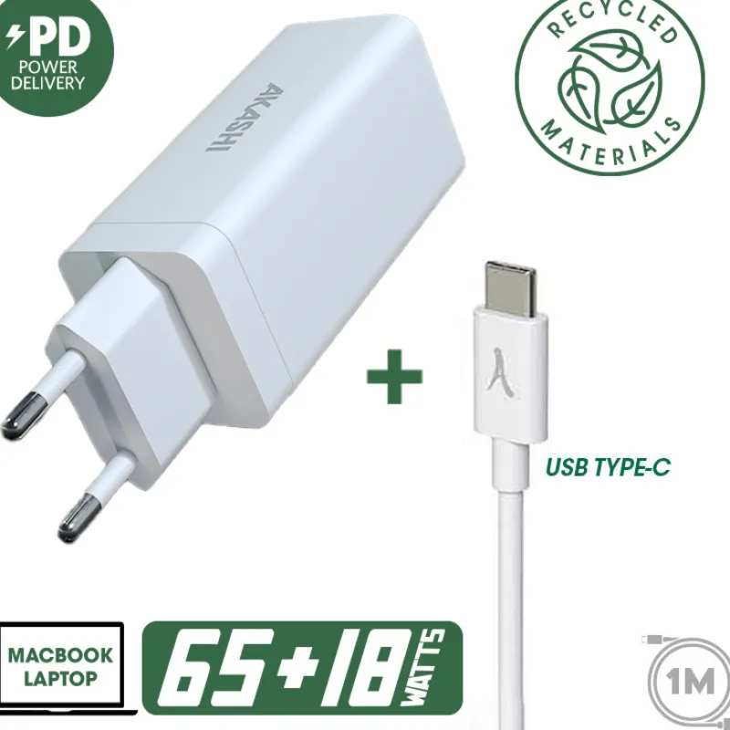 CHARG/SECT/INTEL USB-C 3A 65W USB 18W<AKASHI Discount