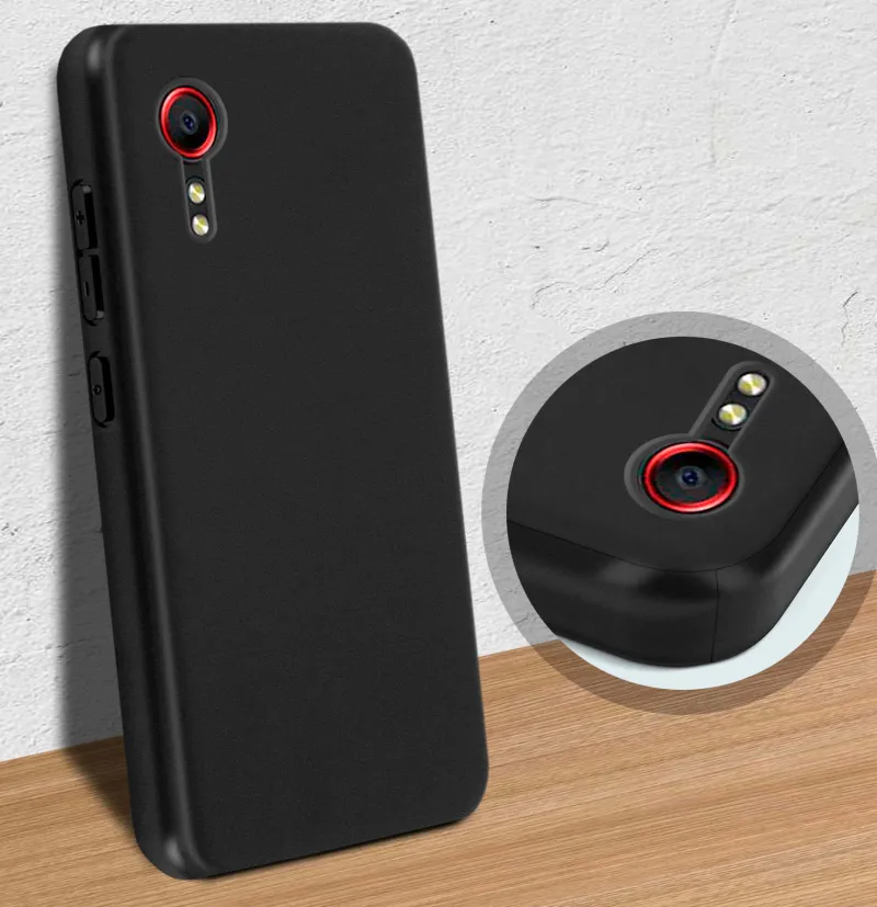 coque noir ultra renforcee p/ xcover 5<AKASHI Discount