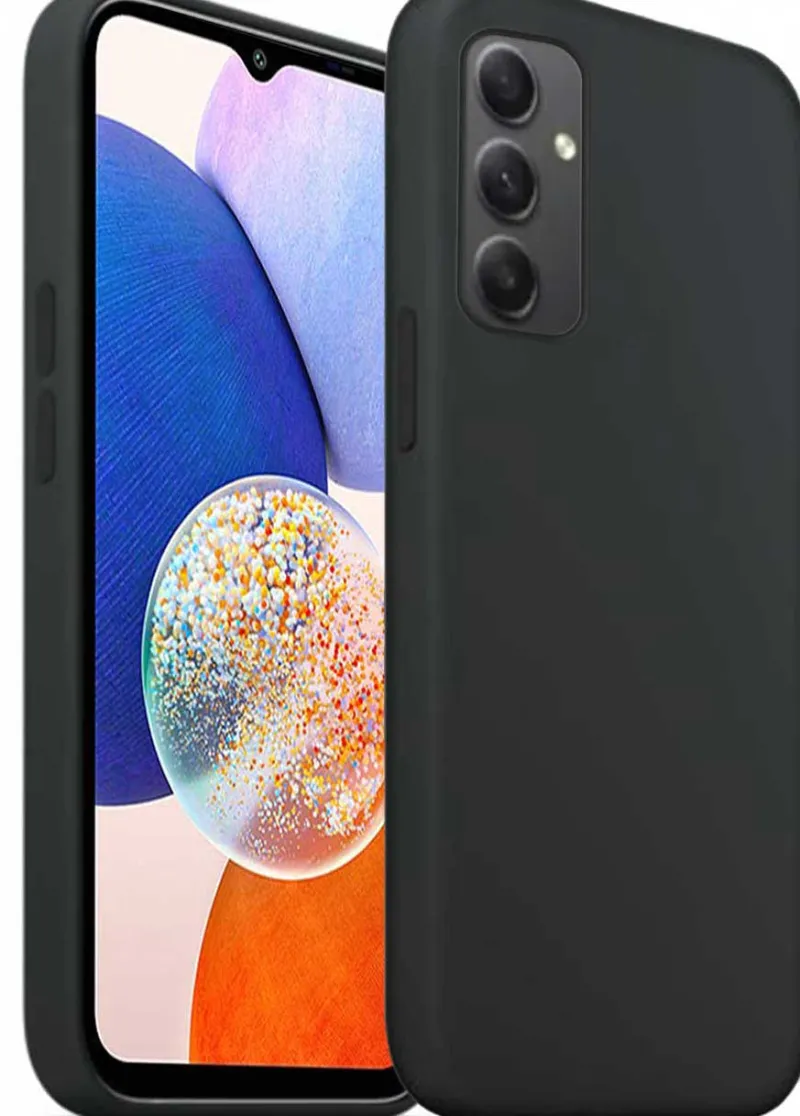 coque silicone noir samsung galaxy a14<AKASHI Outlet