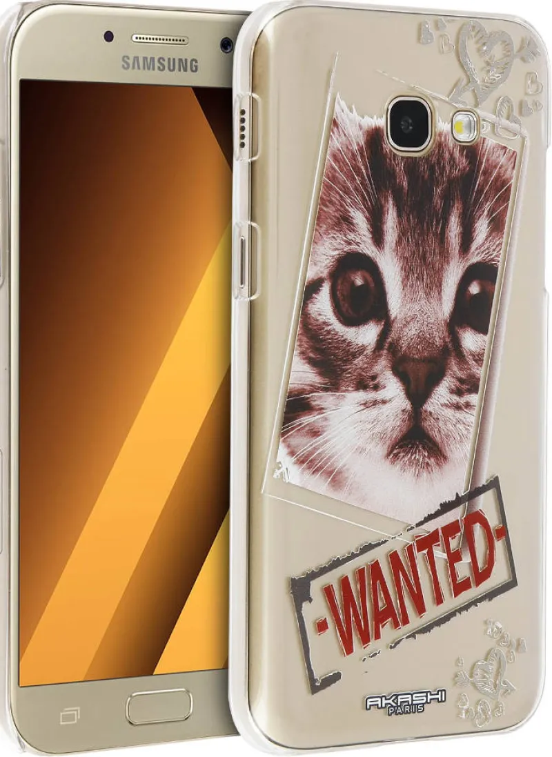 coque transp/kitty p/galaxy a5 ed 2017<AKASHI New