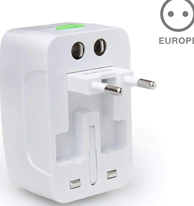 c/sect/universel 150 pays 2usb 2a1 blanc<AKASHI Cheap