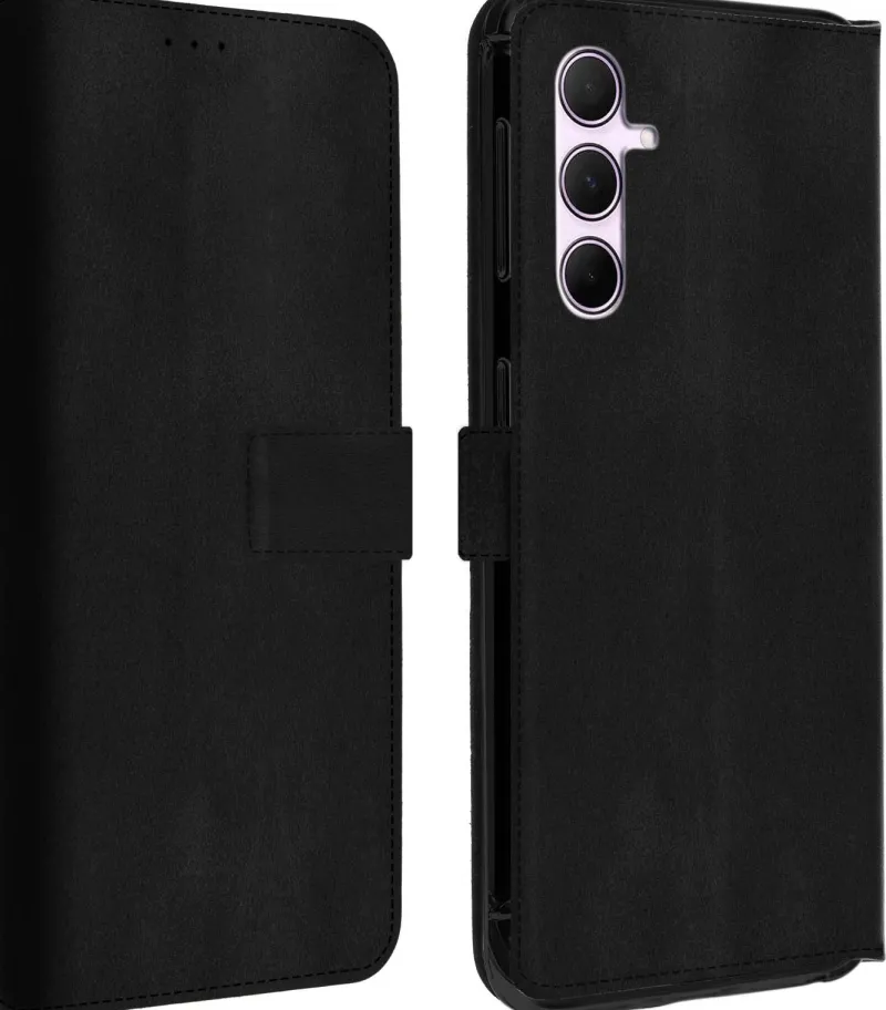 etui folio noir stand cb p/galaxy a35<AKASHI Best Sale
