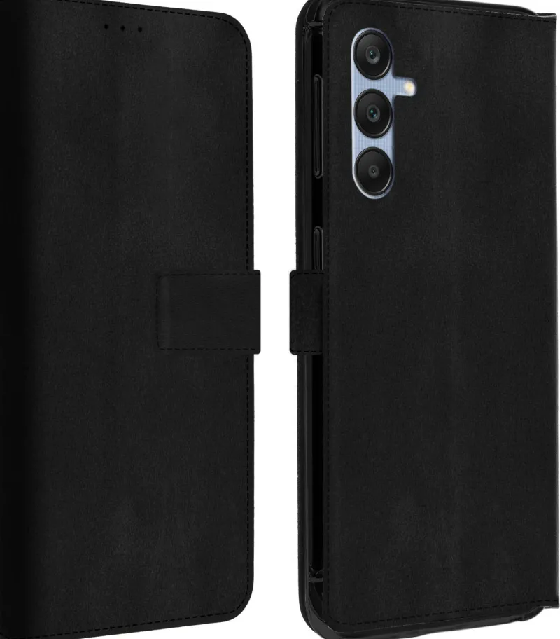 etui folio stand noir galaxy a25<AKASHI Shop