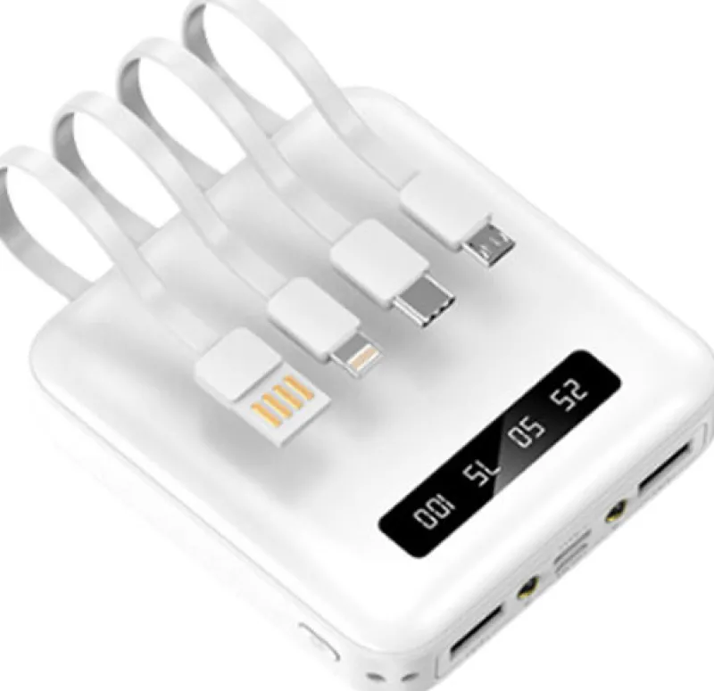 p-bank 10000mah 2 usb+usb-c+lightning bl<AKASHI Best Sale