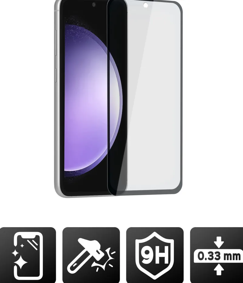 verre premium integral p/galaxy s23fe<AKASHI Sale