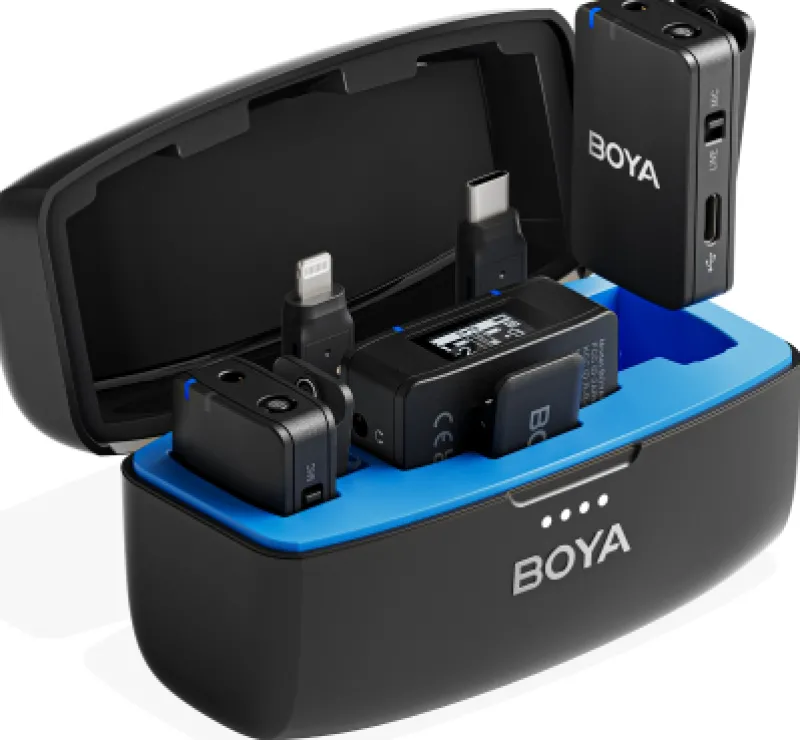 MIC KIT 2 MICROS PRO SANS FIL<BOYA New