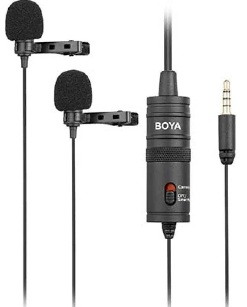 MICRO LAVALIER DOUBLE UNIVERSEL BY-M1DM<BOYA Clearance