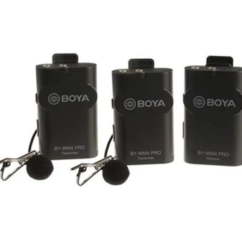 MICROPHONE HF SANS FIL WM4 PRO KIT 2<BOYA Store