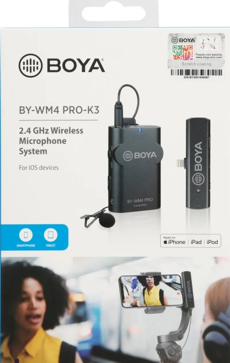 MICROPHONE SANS FIL WM4 PRO-K3<BOYA Best Sale