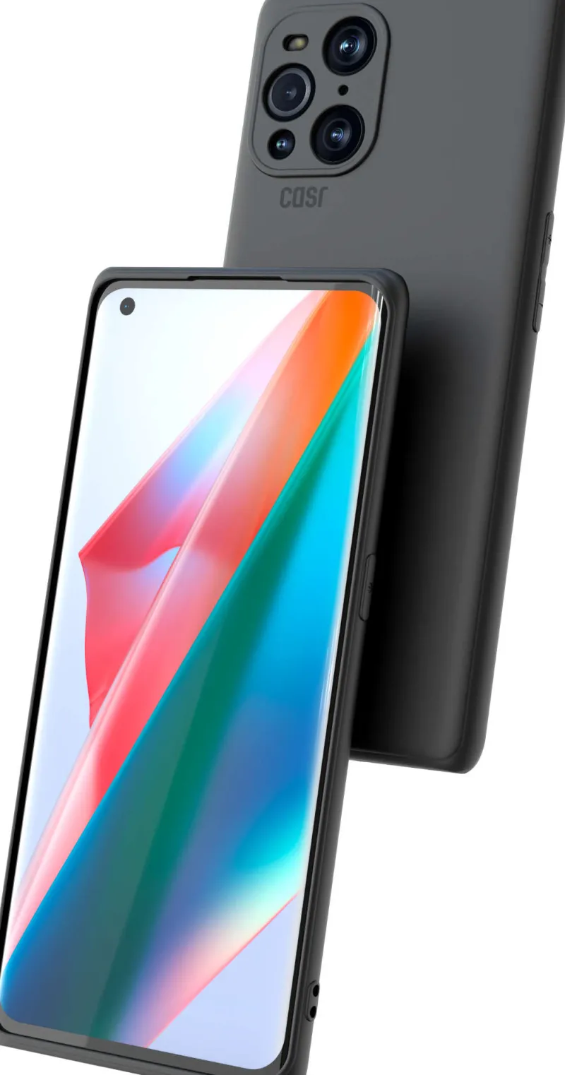 coque noire p/find x 3 pro<CASR Hot