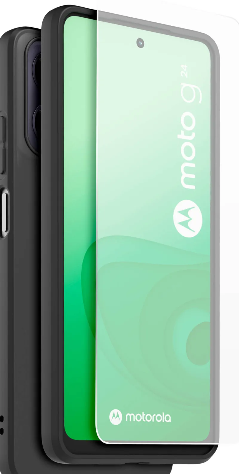 coque noire+prot ecran moto e14/g04s/g24<CASR Cheap