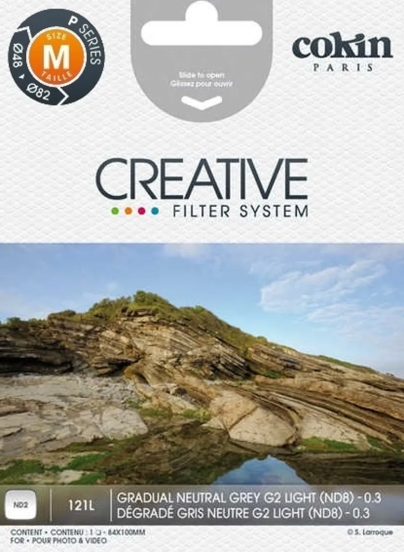 FILTRE ND 2 (0.3) DEGRADE GRIS G 2 L<COKIN Shop