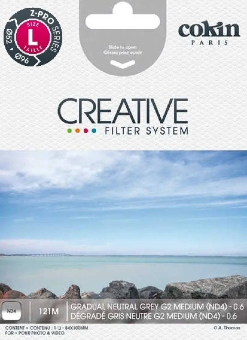 FILTRE ND 4 (0.6) DEGRADE GRIS G2 M<COKIN Online