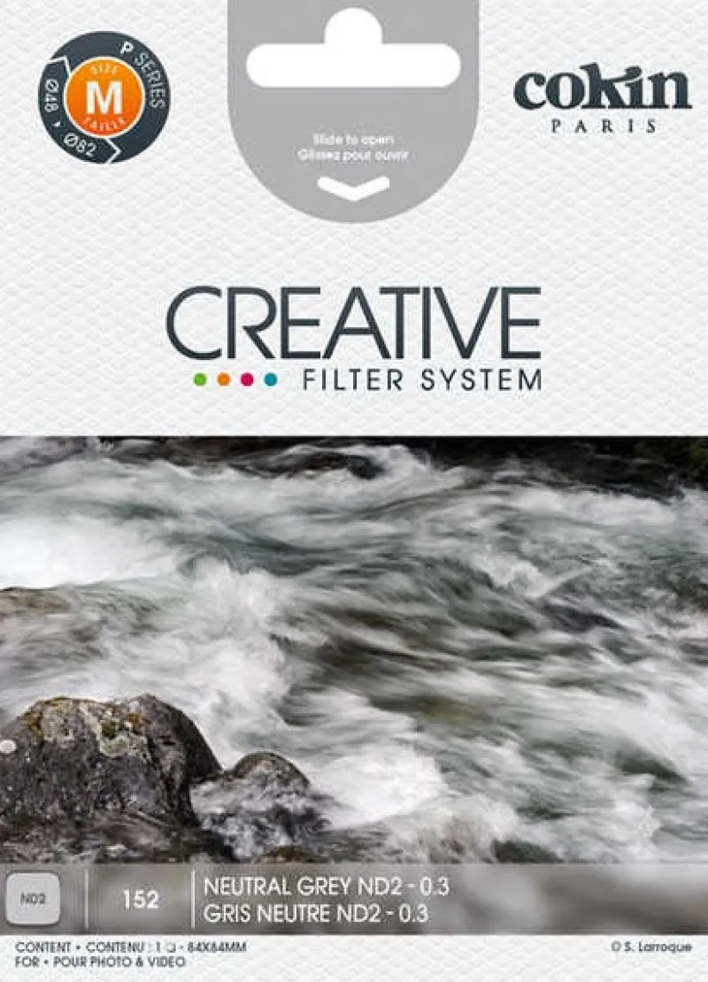 FILTRE ND 2 (0.3) MEDIUM GRIS NEUTRE<COKIN Store
