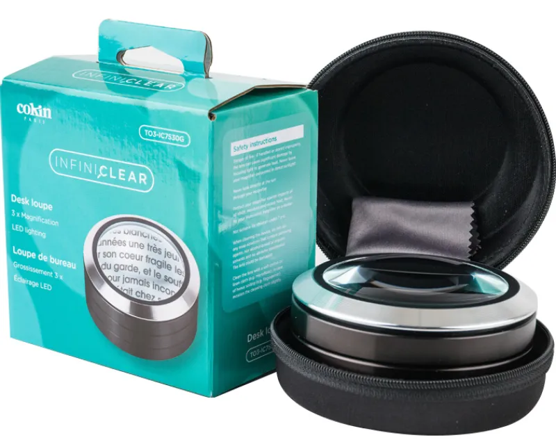 INFINICLEAR LOUPE A POSER AVEC LED<COKIN Cheap