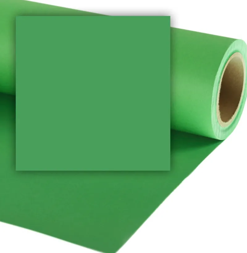 FOND 135 X 110 CHROMAGREEN<COLORAMA Hot
