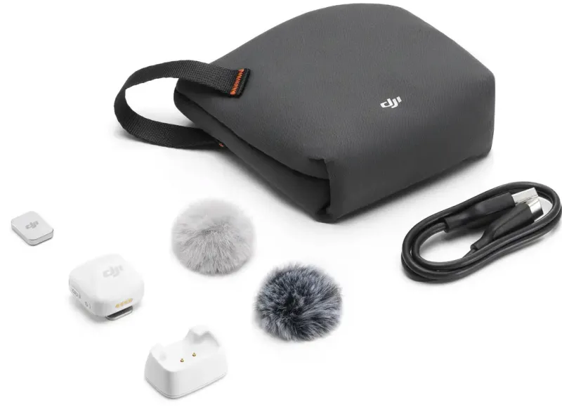 MIC MINI EMETTEUR BLANC<DJI Cheap