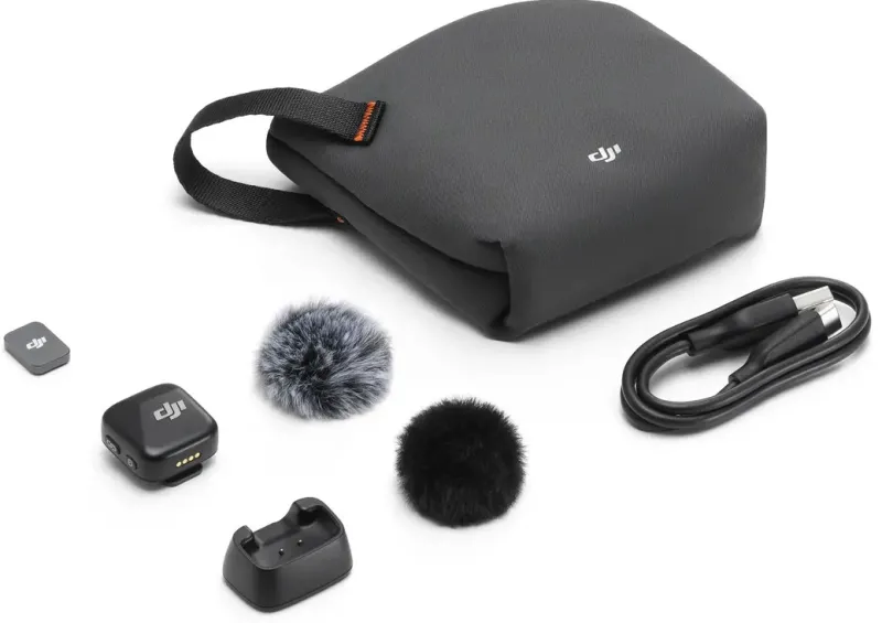 MIC MINI EMETTEUR NOIR<DJI Online