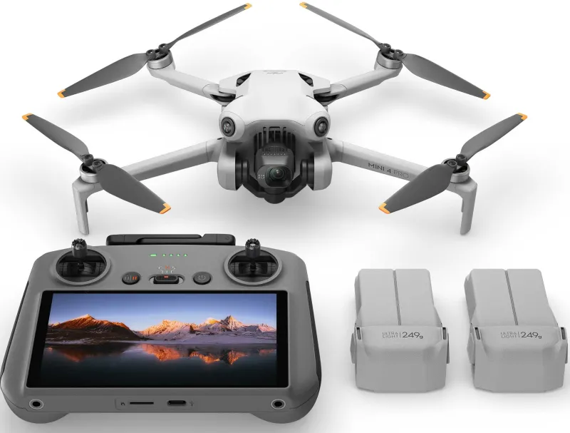 DRONE MINI 4 PRO FLY MORE COMBO + RC 2<DJI Clearance