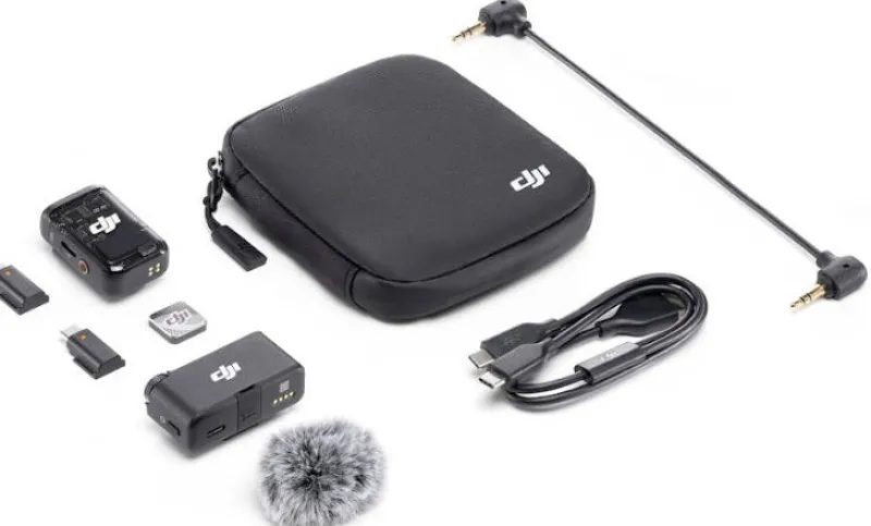 MICROPHONE MIC - 2 1RX + 1 TX<DJI Best Sale