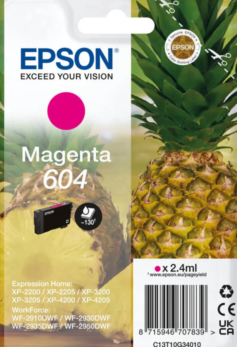 ananas magenta 604 blister.<EPSON Best Sale