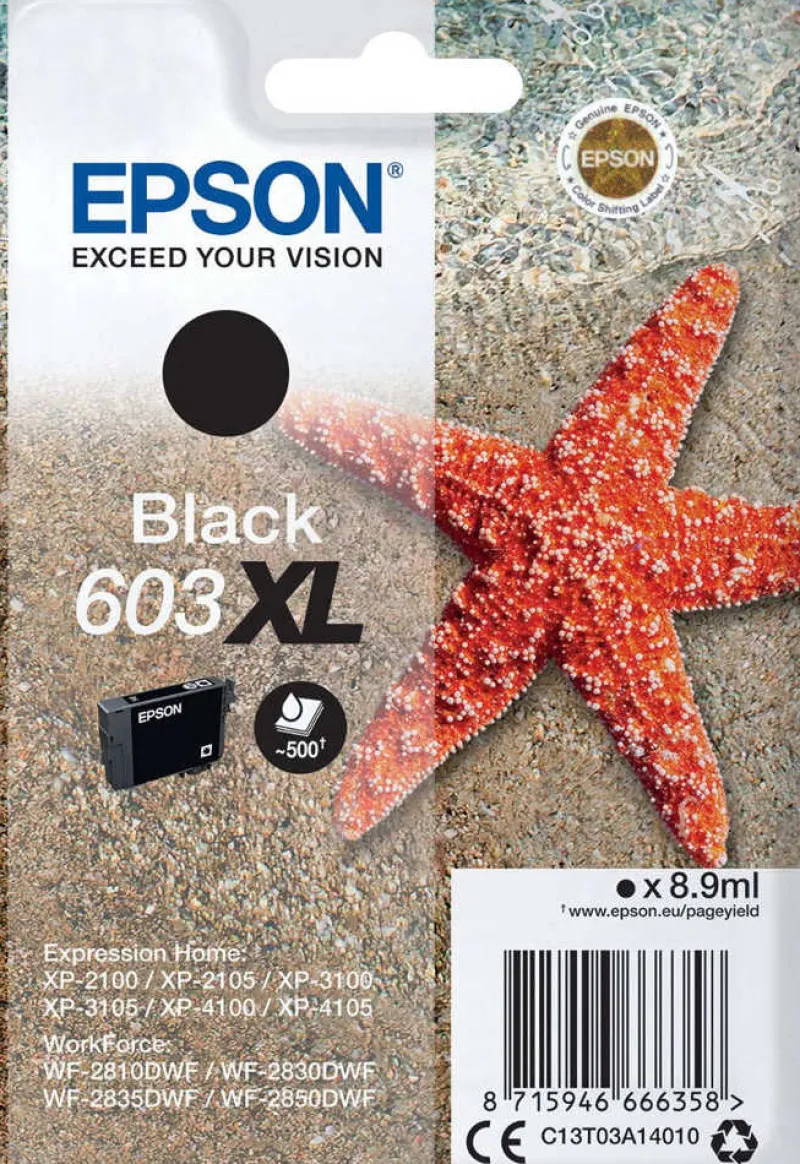 cart noire XL etoile de mer<EPSON Sale