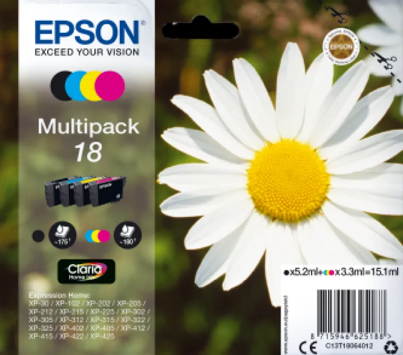 multipack 4cart.serie paquerette<EPSON Discount