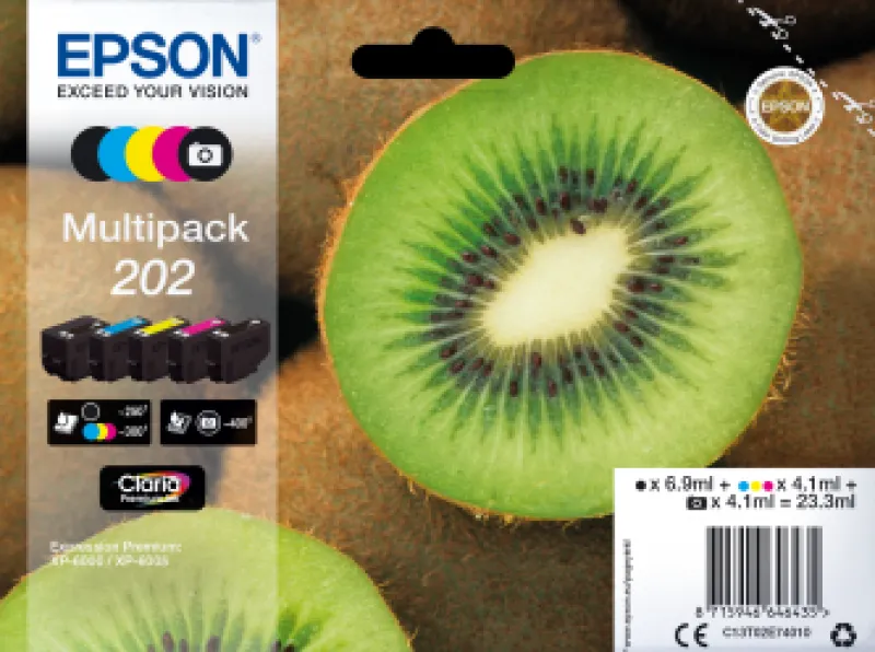 PACK 5CART KIWI PR XP 6000.<EPSON Fashion