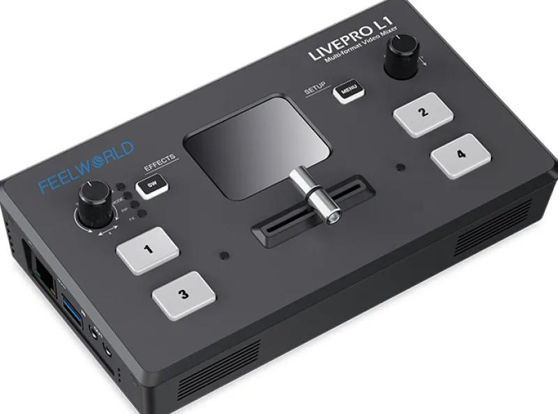 LIVEPRO L1 V1 VIDEO PRODUCTION SWITCHER<FEELWORLD Fashion