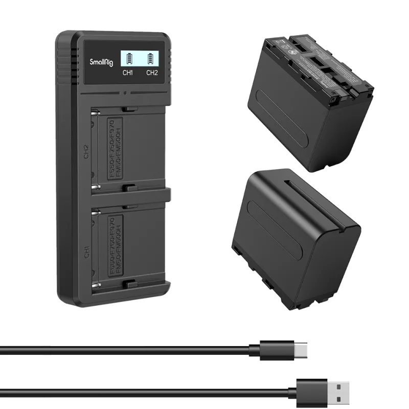 SMALLRIG 3823 BATTERIE NP-F970+CHARGEUR<FEELWORLD Sale