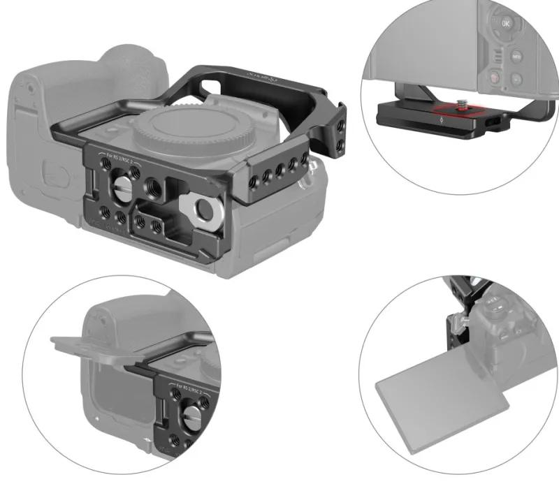 SMALLRIG 3948 CAGE OM SYSTEM OM-1<FEELWORLD Shop