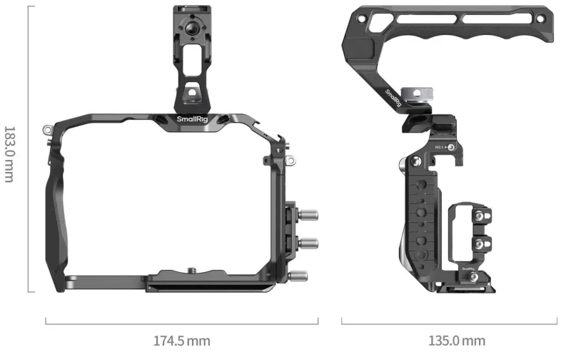 SMALLRIG 4825 CAGE PANASONIC GH7/GH6<FEELWORLD Best