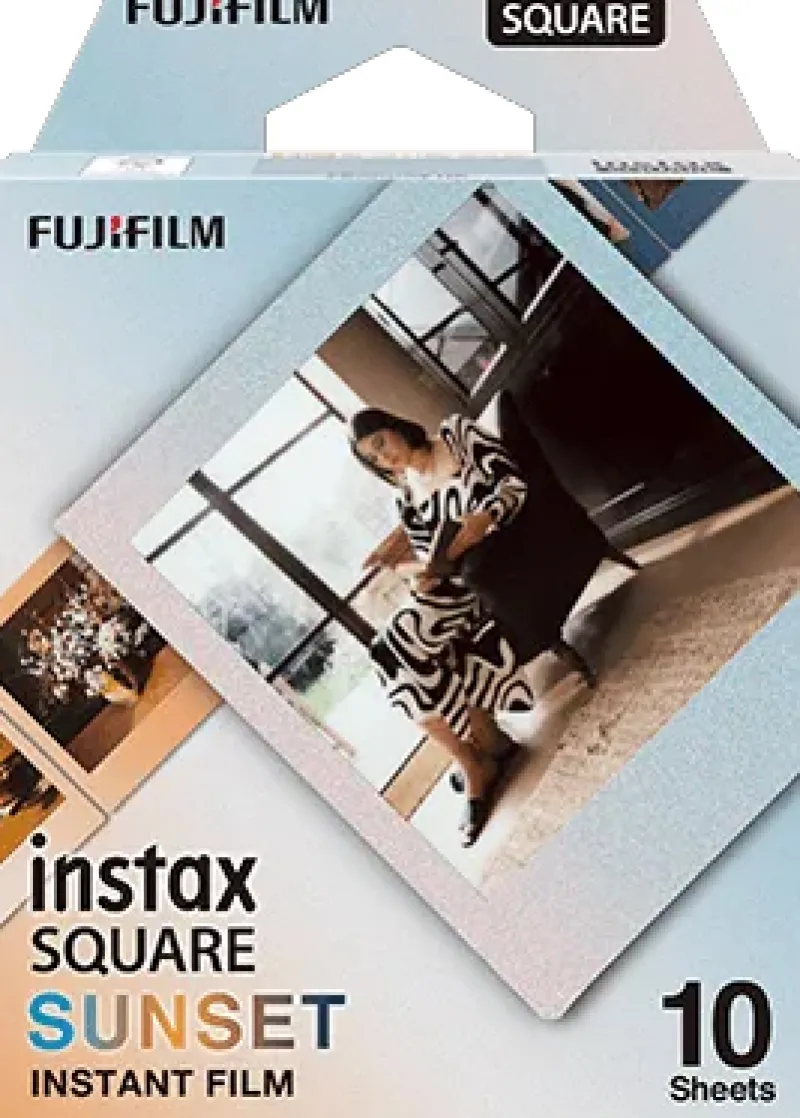 INSTAX SQUARE SUNSET 10 V<FUJIFILM Online