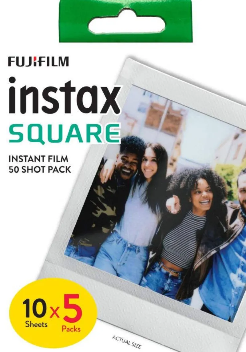 INSTAX SQUARE 5X10V BUNDLE<FUJIFILM Discount