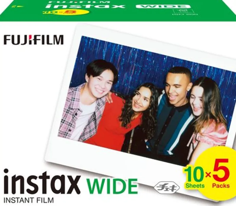 INSTAX WIDE 50 SHOT BUNDLE 5X10V<FUJIFILM Best