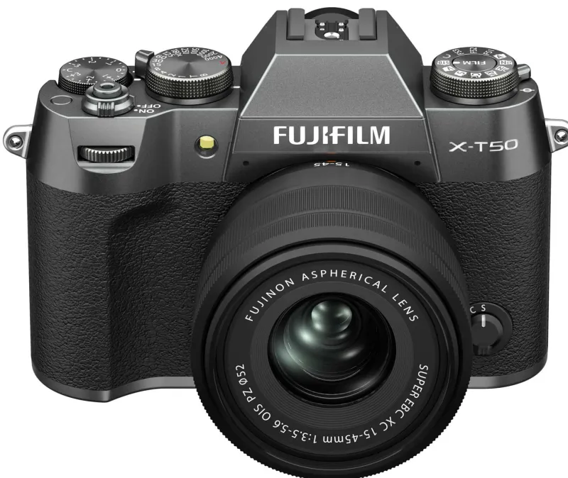 FUJIX-T50 ANTHRACITE + XC 15-45MM<FUJIFILM Best