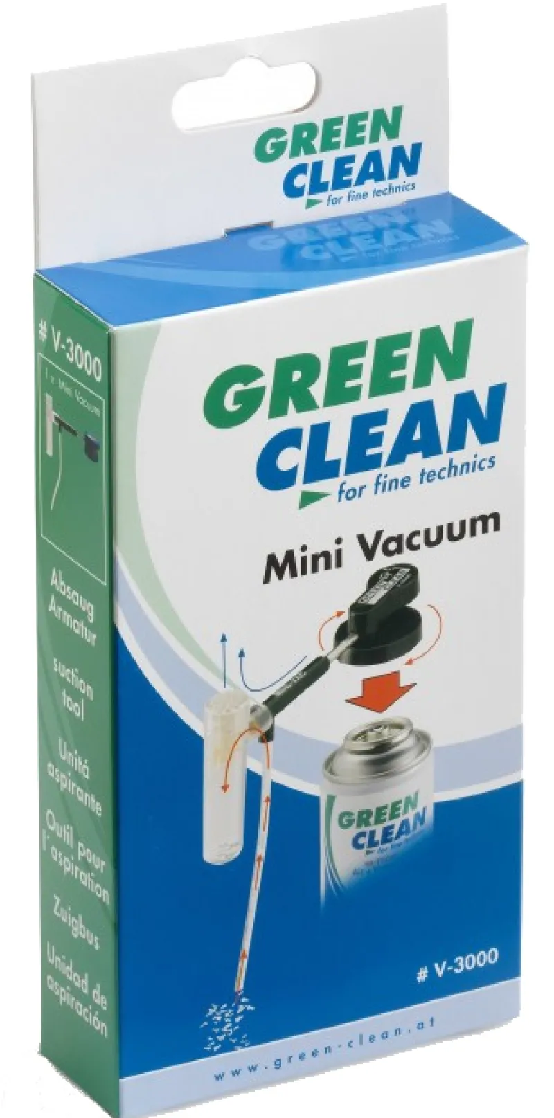 EMBOUT ASPIRATION AEROSOL MINI VACUUM<GREEN CLEAN New