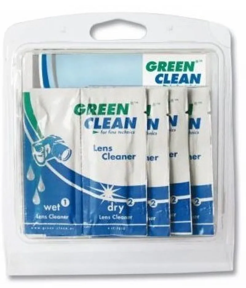 WET DRY KIT DE 10 LINGETTES NETTOYANTES<GREEN CLEAN Best Sale