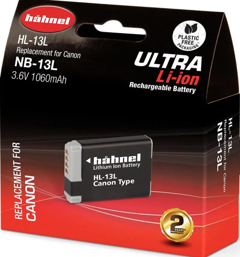 BATTERIE COMPAT ULTRA CANON NB-13L<HAHNEL Hot