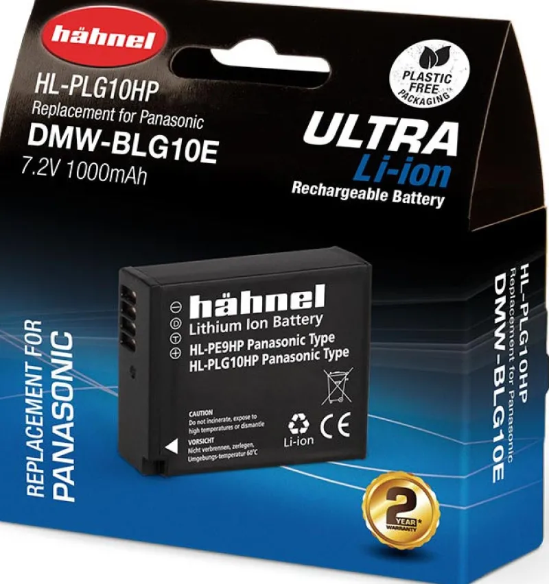 BATTERIE COMPAT ULTRA PANASONIC BLG10E<HAHNEL Store