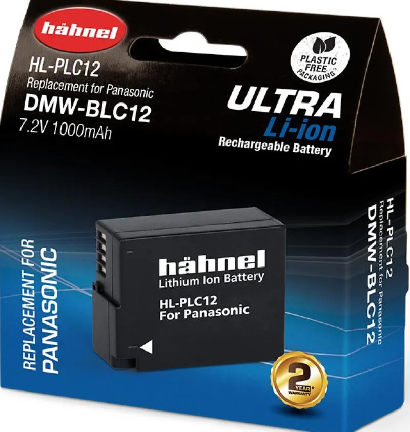 BATTERIE COMPAT ULTRA PANASONIC DMWBLC12<HAHNEL Discount