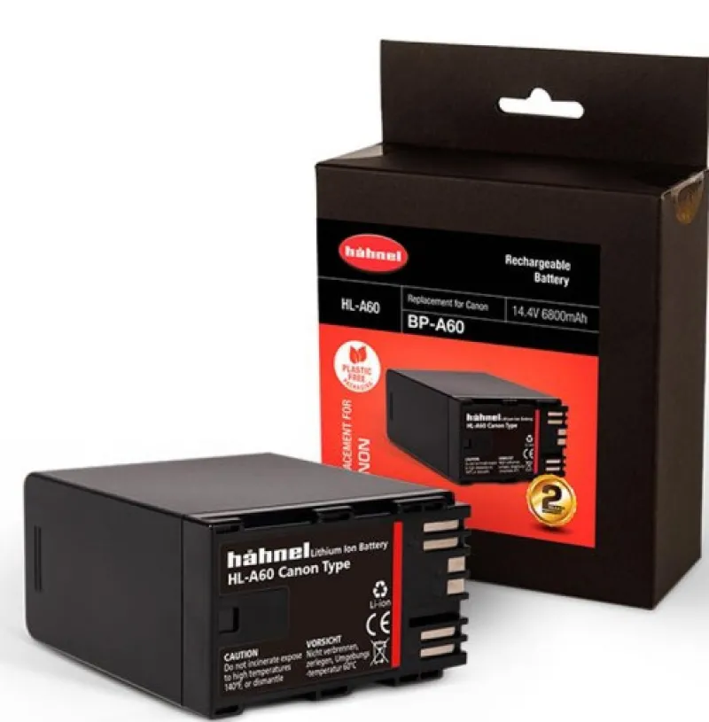 BATTERIE COMPATIBLE CANON BP-A60<HAHNEL Hot