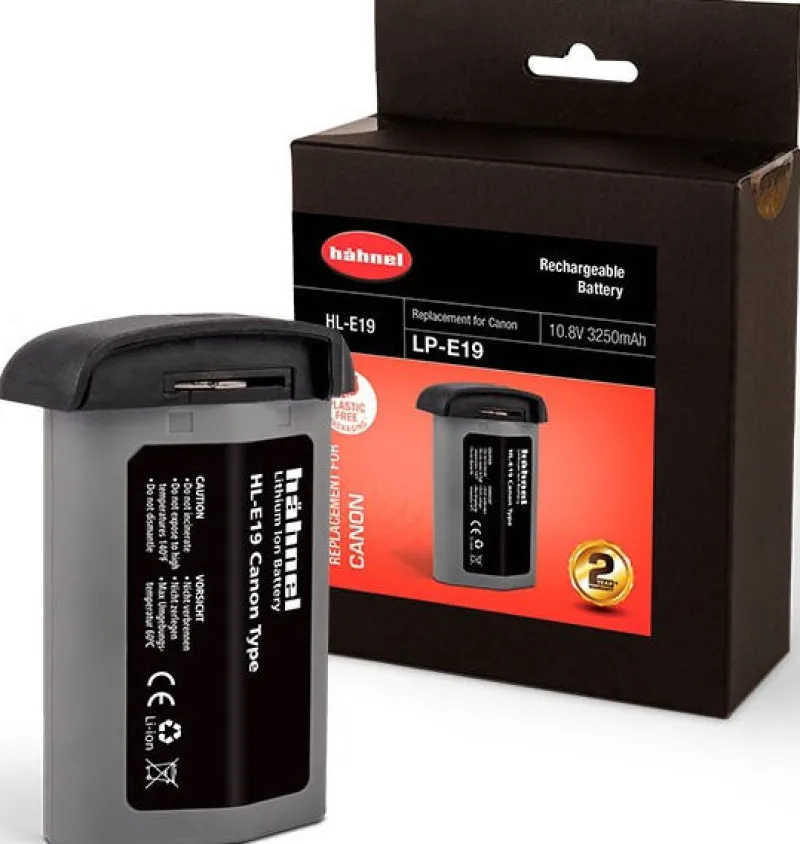 BATTERIE COMPATIBLE CANON LP-E19<HAHNEL New