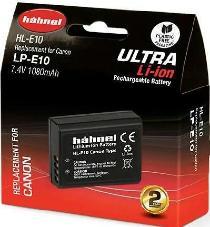 BATTERIE COMPATIBLE CANON LP-E10 ULTRA<HAHNEL Shop