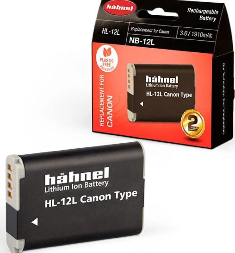 BATTERIE COMPATIBLE CANON NB-12L<HAHNEL Online