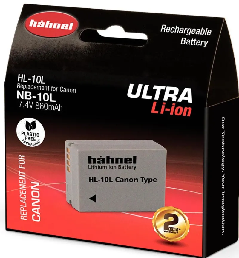 BATTERIE COMPATIBLE CANON NB-10L ULTRA<HAHNEL Sale