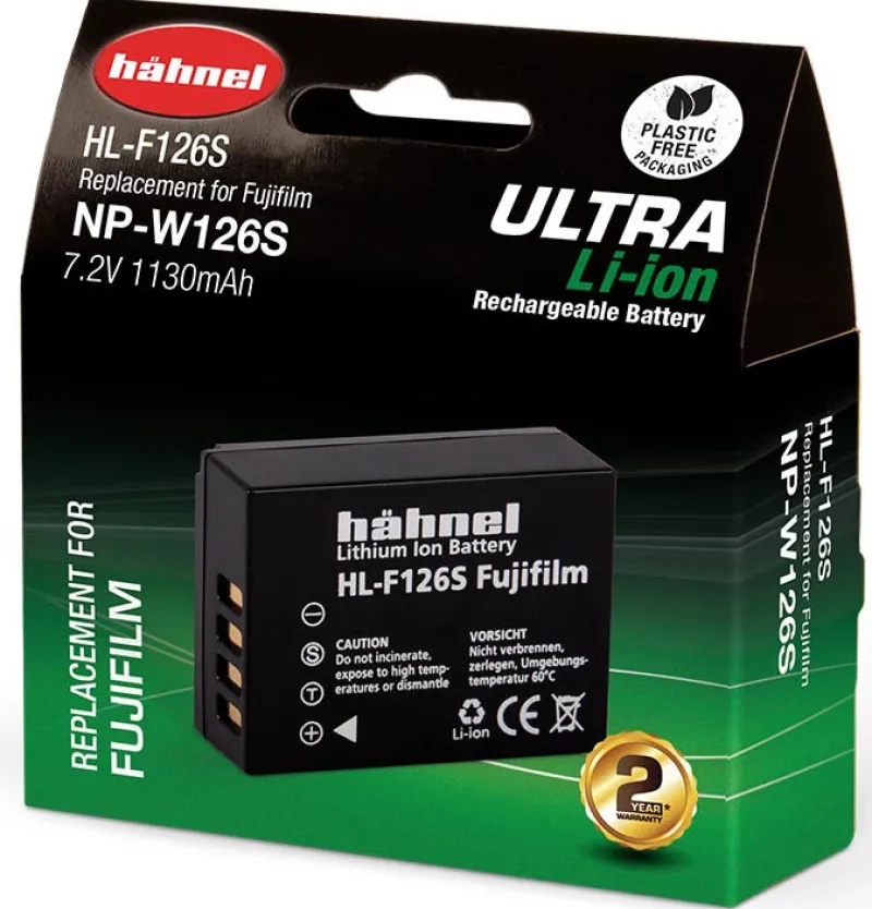 BATTERIE COMPATIBLE FUJI NP-W126S ULTRA<HAHNEL Fashion