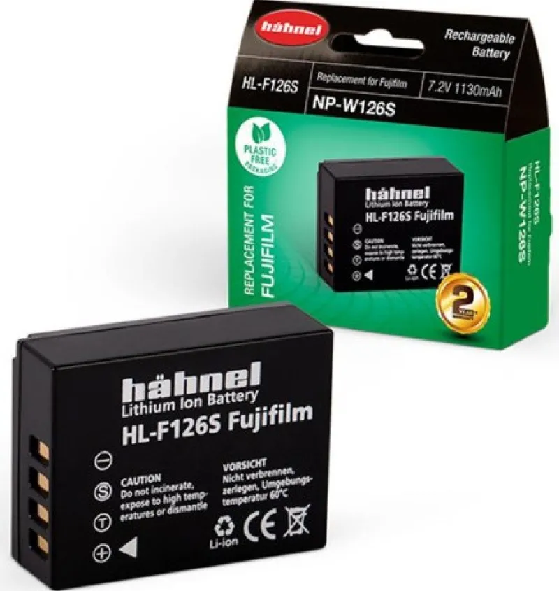 BATTERIE COMPATIBLE FUJIFILM NP-W126S<HAHNEL Sale