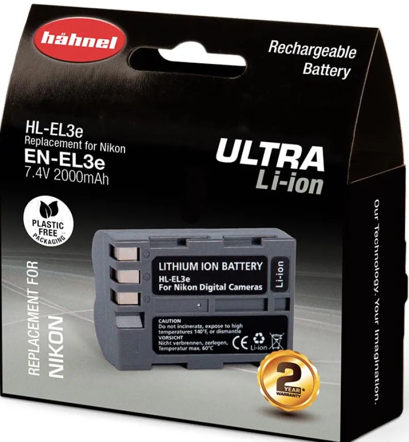BATTERIE COMPATIBLE NIKON EN-EL3E ULTRA<HAHNEL Sale